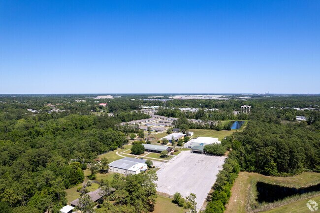 Aerial view of the Somerset Academy.