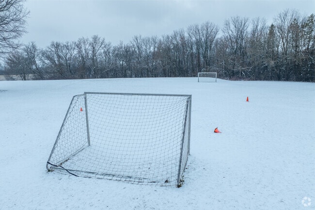 Students can play some soccer at Prairie View Elementary School.