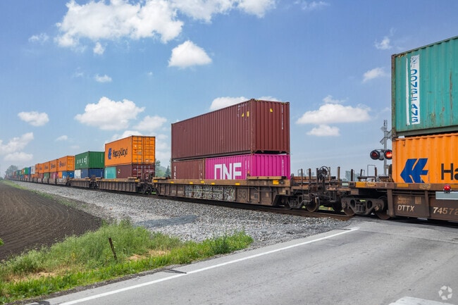 There are several railroads that run through Bellevue that helped to establish this small city.