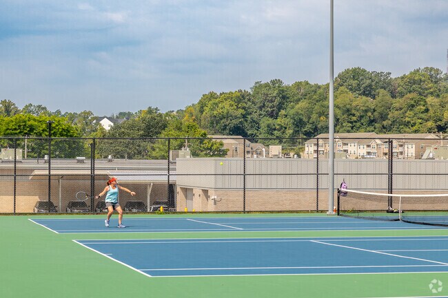 Practice your tennis game at Springettsbury Township Recreation Park.