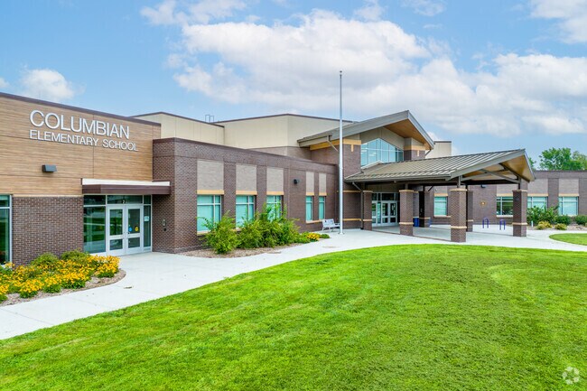 Columbian Elementary School serves the area's students and boasts great test scores.