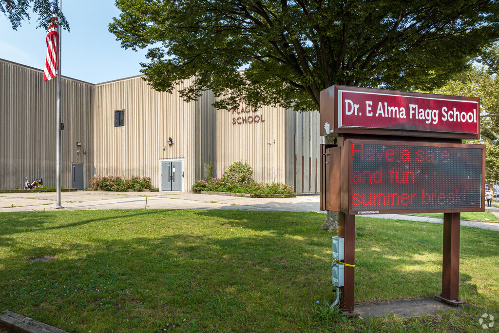 Dr. E. Alma Flagg School, a public elementary school in the Lower Roseville area of Newark, NJ.