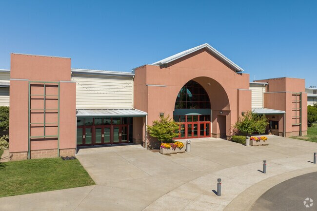 The Pavilion on the Oregon State Fair Grounds is on the North end of Northeast Neighbors.