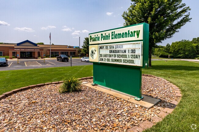 Prairie Point Elementary School serves the students of Park Forest.