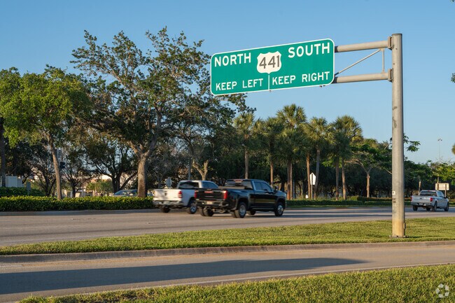 State Road 441 is also accessible from Paradise Gardens.