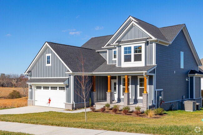 Craftsman farmhouses are the newest to join the surrounding city of Fairview.