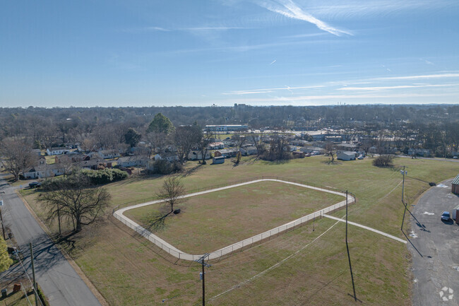 R.T. Fisher Alternative School has a walking track for locals to use.