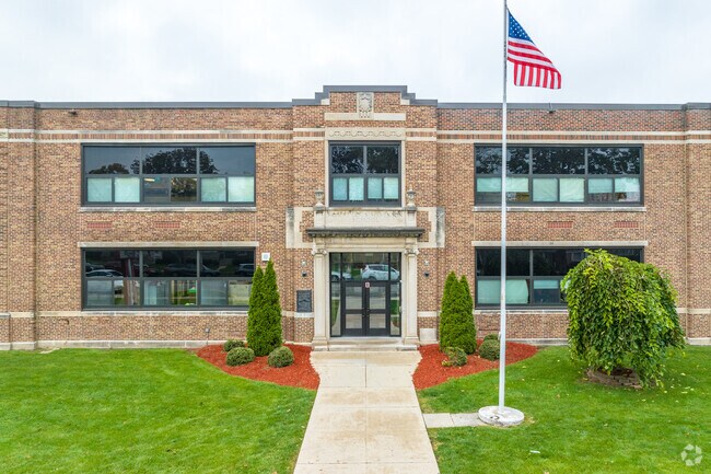 Stevenson Middle School serves grades 6-8.