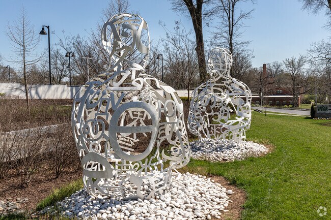 Public Art at the Entrance of Riverdale Park Station