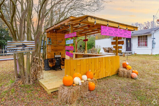 Landmark is home to a number of local produce stands.