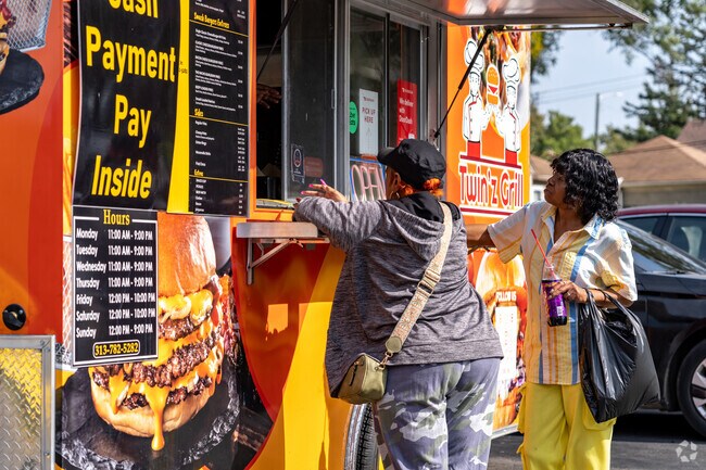 Stop by Twinz Grill in Yorkshire Woods for a delicious lunch.