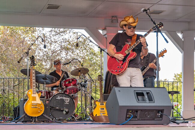 Summer evenings come alive with music at the Trumbull Summer Concert Series near Nichols.