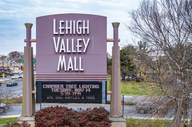 The Lehigh Valley Mall is one of the two malls located in Whitehall Township.