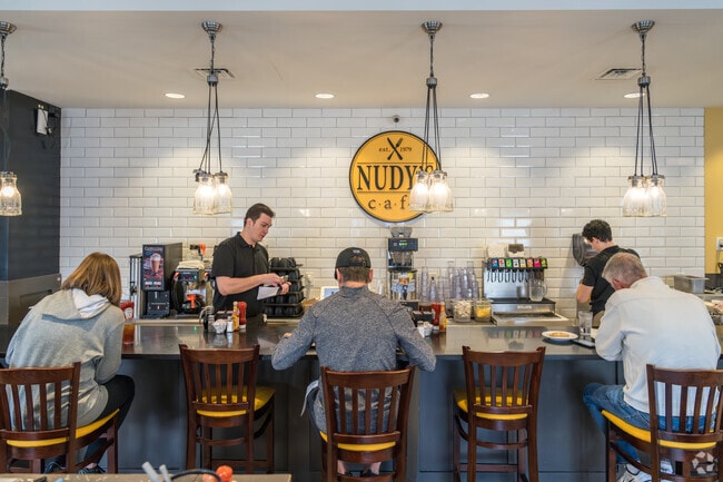 Breakfast lovers head to Nudy’s Café in Frazer, minutes from East Goshen.