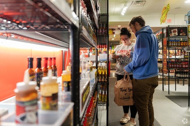Peppers Palace in Cheektowaga has an abundance of bold BBQ and hot sauces to choose from.