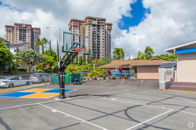 Students can enjoy using the basketball court at Our Savior Lutheran School in Aiea, HI.