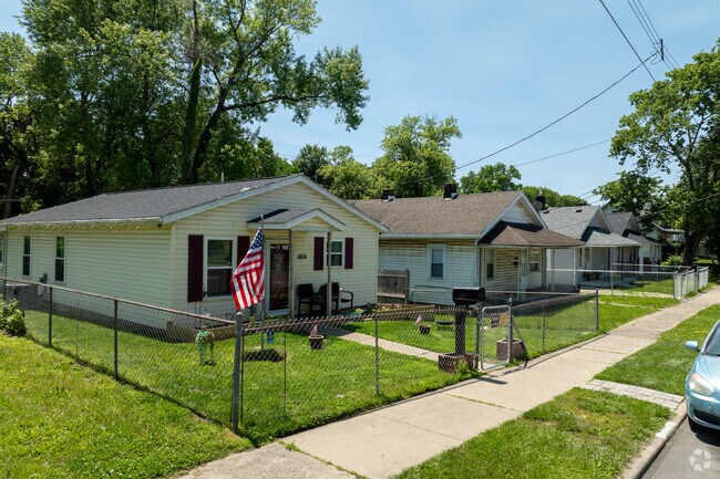 Ranch homes built in the 1920s line the streets of Meadowlawn in Middletown.