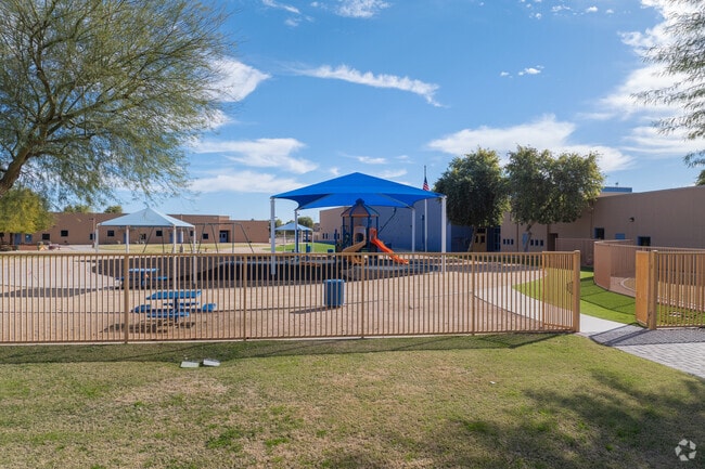 Simonton Elementary in San Tan Valley includes multiple play areas for students.