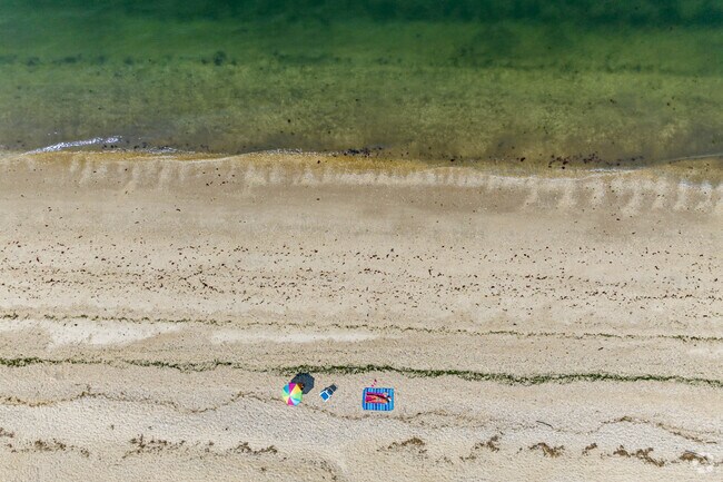 Relax on your own private beach in East Shoreham.