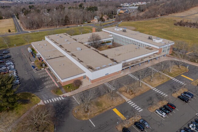 Vernon Center Middle School in North Vernon, CT.