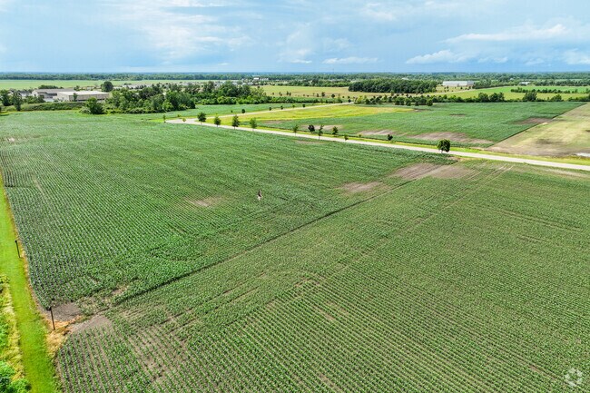 The community of Dundee is surrounded by rural farmland.