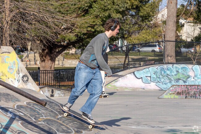 Kids of all ages in Hoes Heights can enjoy an afternoon of skating at Hampden Skatepark.
