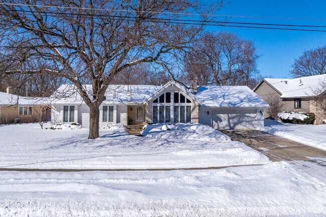 Mid century ranch style homes are found throughout Kaukauna.
