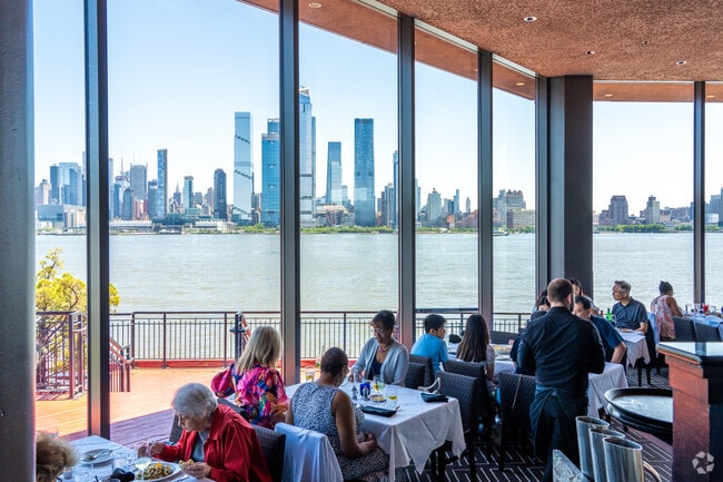 The Chart House in Weehawken offers great food with an amazing view.