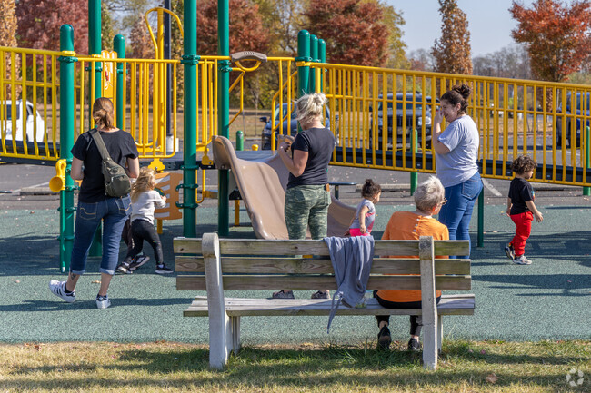 Kids in Crabtree Hollow love the playground at Falls Township Community Park.