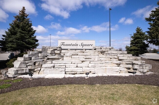 Fountain Square of Waukegan is a unique feature of the neighborhood offering nearly everything.