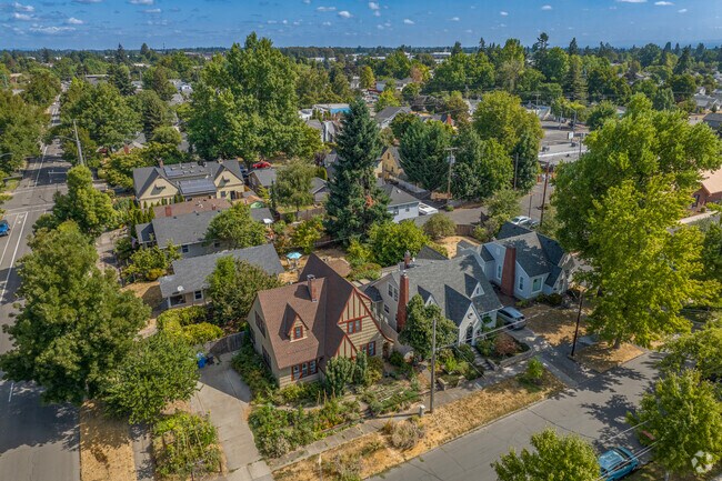 Enjoy the calm under the tree lined streets of Grant.