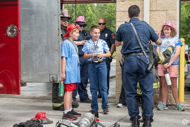 Ellijay's Fire Department is consistently involved in community education efforts.