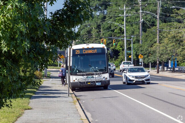 The RIPTA bus service on Sandy Lane brings added convenience to the Hillsgrove neighborhood.