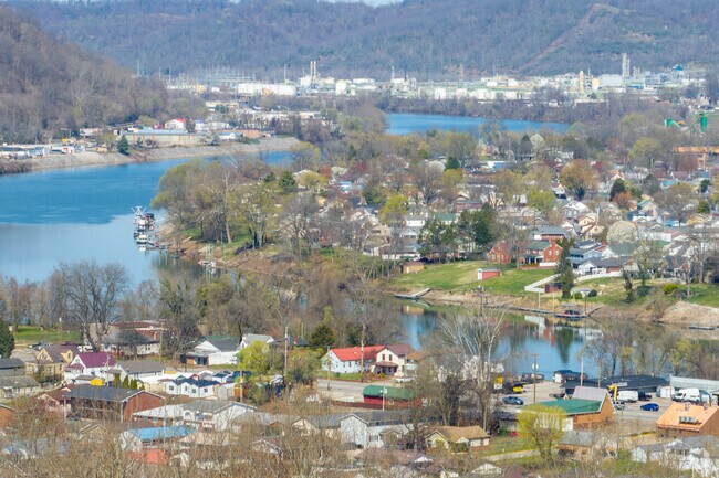 South Charleston, WV, is situated along the Kanawha River, which serves as an important hub for commerce and recreation in the region.