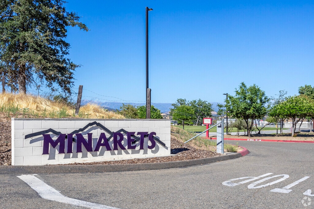 Minarets High School serves grades 9-12 in the Tesoro Viejo area.