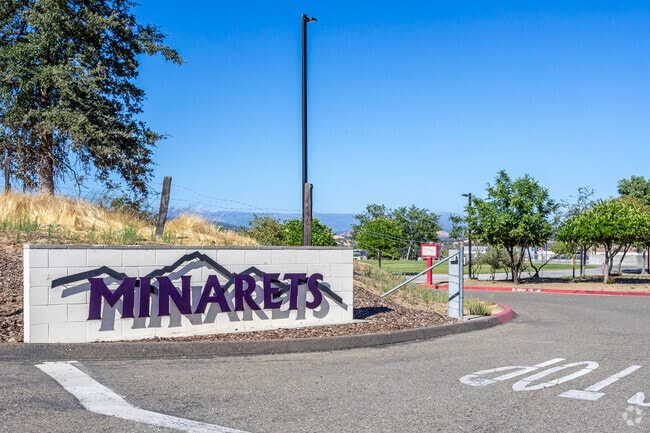 Minarets High School serves grades 9-12 in the Tesoro Viejo area.