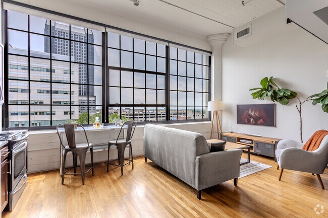 1BR, 1BA - A Loft - Living Space