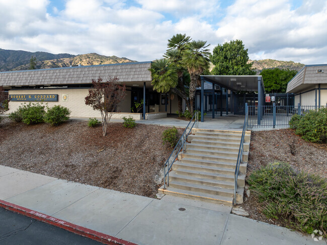 Goddard Middle School serves grades six to eigth.