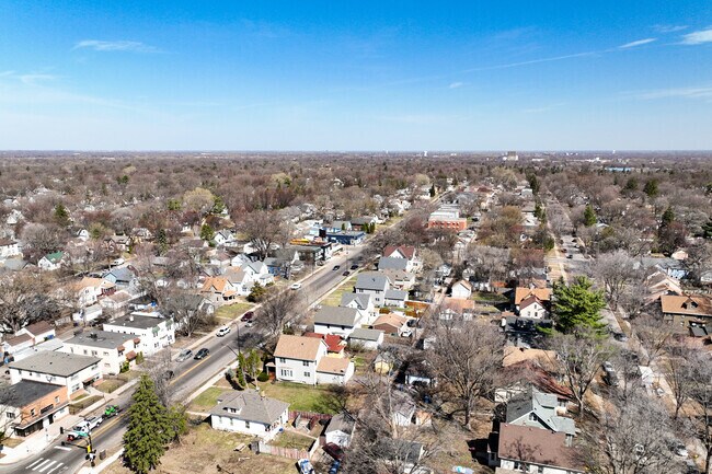 The Folwell neighborhood lies in northeast Minneapolis.