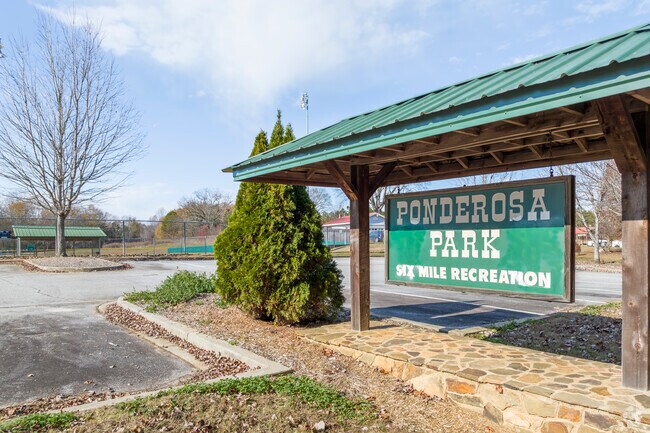 Ponderosa Park is a large local park that is in easy access for Six Mile residents.