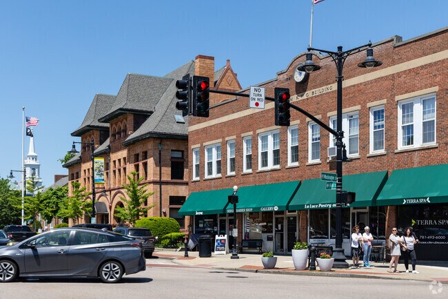 Visit downtown Dedham for historic charm and the many options for shopping and dining.