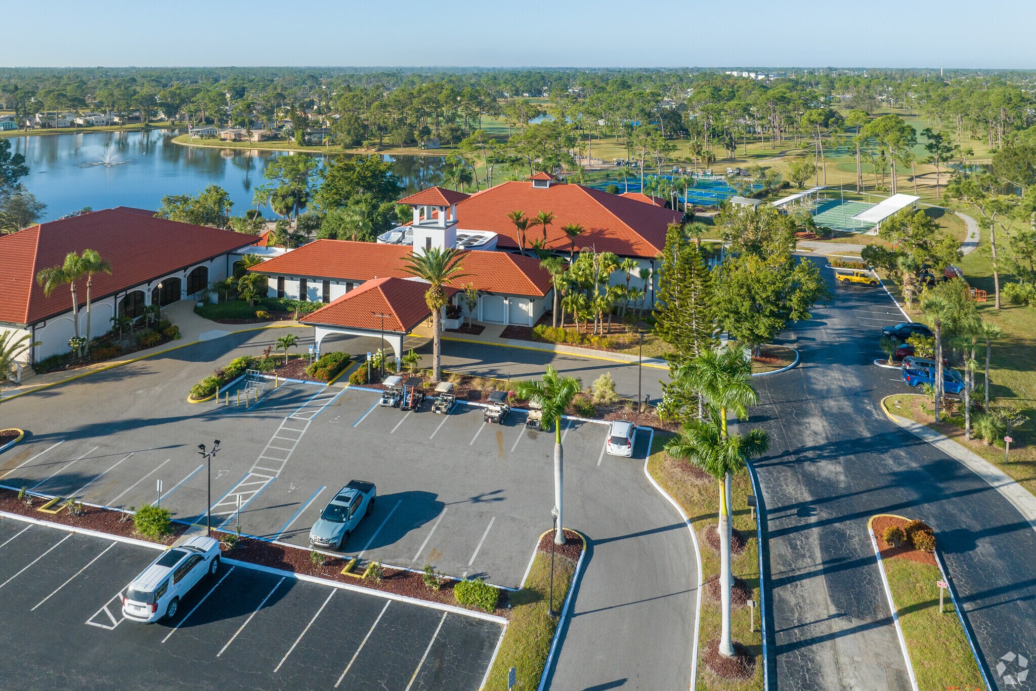 The Del Tura Country Club in the Jacaranda community in Cape Coral has loads of amenities.