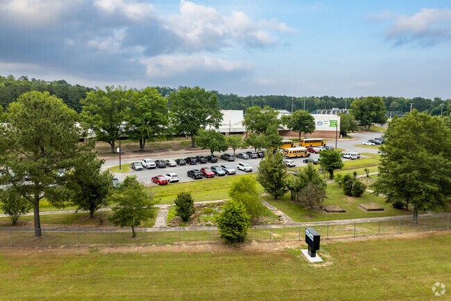 The J A Fair School campus is located in south west Little Rock.