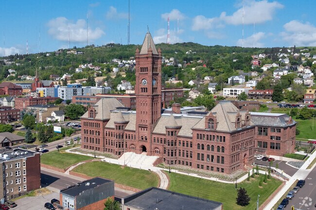 The Bridge of Duluth Public Schools is located within the Historic Central High School building.