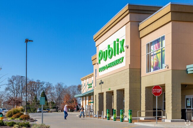 The closest grocery store to Adams is Publix in Clarksville.