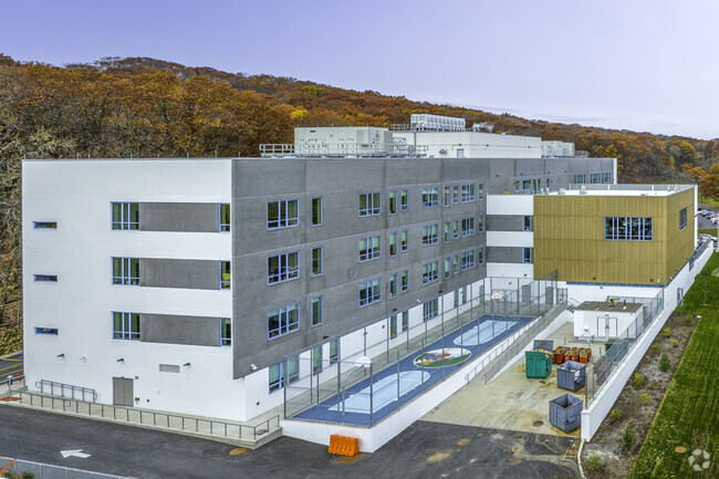 The learning environment at Michael Petrides School is designed to encourage academic excellence