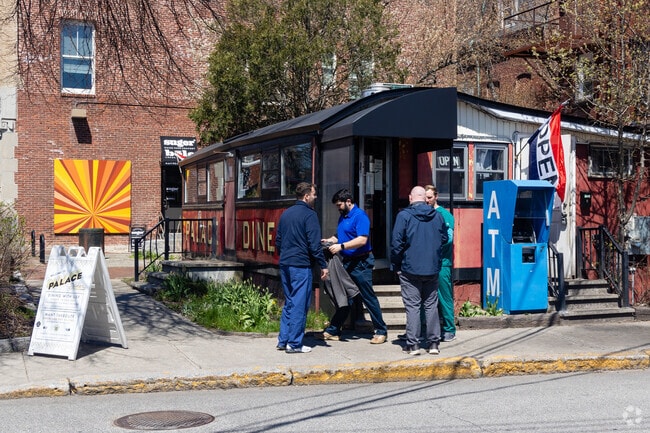 The Palace Diner is a beloved spot among Biddeford locals and enjoys positive reviews.