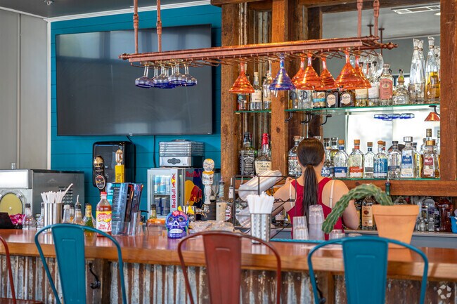 The bar at Kahlo's can serve you one of the best margaritas in Richmond!