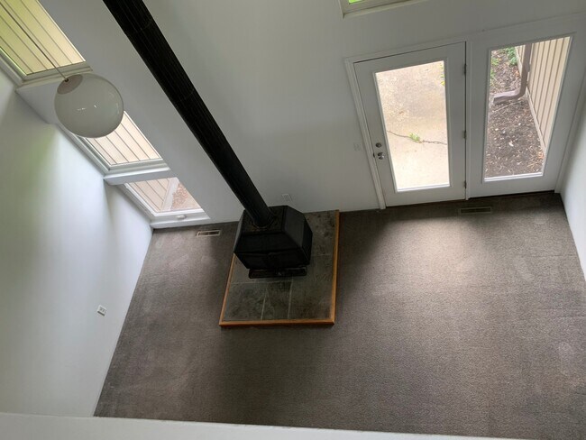 View from 2nd floor loft to below.