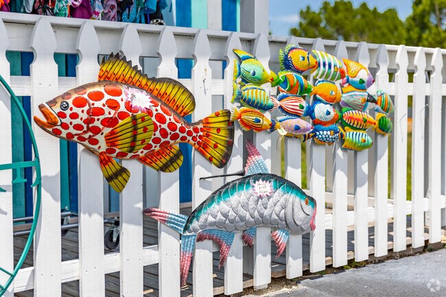 Colorful decorations for your Hernando Beach home.